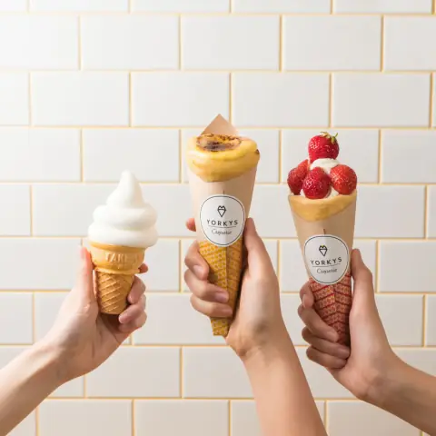YORKYS CREPERIE のクレープ